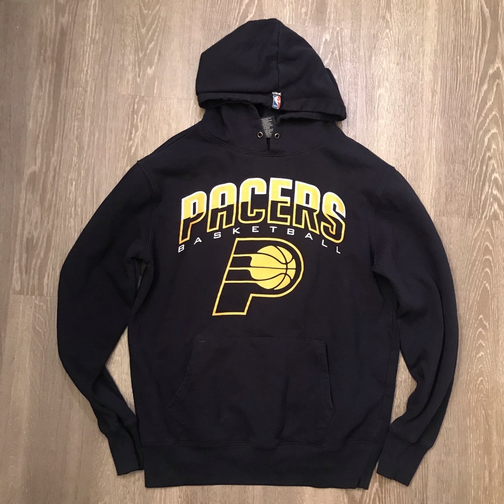 Indiana Pacers Basketball NBA‎ Big Logo Hoodie Men’s Size Medium​